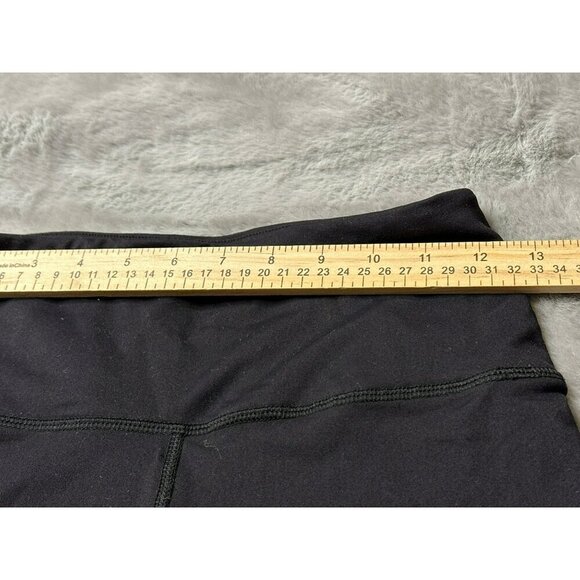 90 Degree By Reflex Women's Small Black Stretch Mid-Rise Biker Shorts - Picture 6 of 7